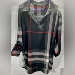 THE ROYAL STANDARD COLLECTION TAB SLEEVE BLOUSE SIZE XL